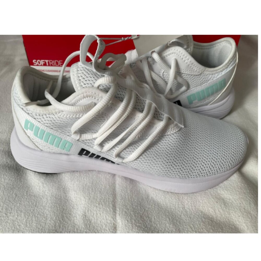 NEW! Puma Women's Star Vital White Sneakers with SoftRide Extreme Cushioning